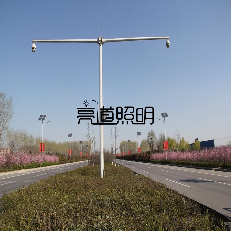 遼寧紅綠燈立桿交通信號燈桿電子眼