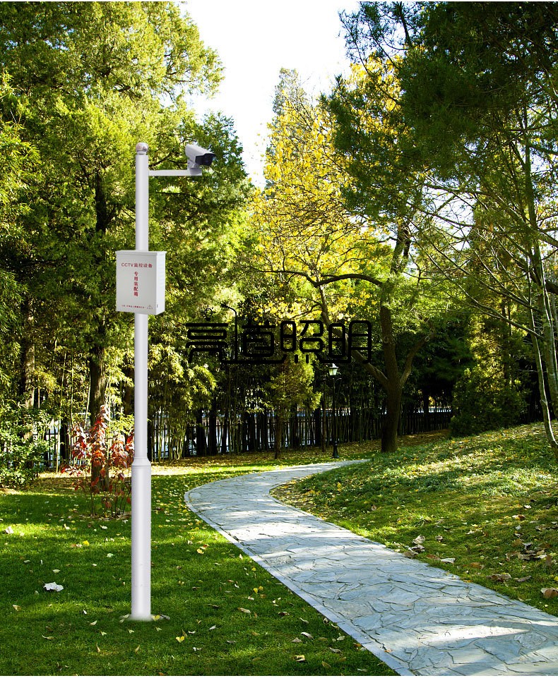 遼寧一根監(jiān)控立桿有哪些配件組成？